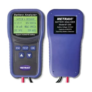 Metravi 100CCA - 2000CCA Battery Analyser, BT-200