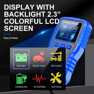 Metravi 100CCA - 2000CCA Battery Analyser, BT-220