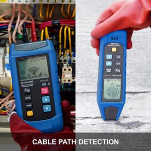 Metravi 33KHz Digital Cable Fault Locator With Pipe & Cable Tracer, PRO CFL-01A