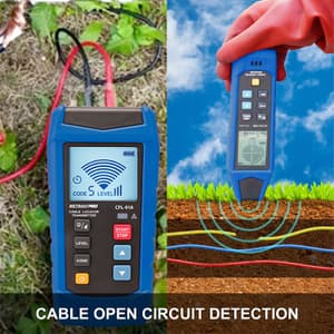 Metravi 33KHz Digital Cable Fault Locator With Pipe & Cable Tracer, PRO CFL-01A
