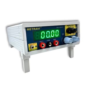 Metravi 4-1/2 Digit 20000 Counts mV mA RTD Calibrator, CAL-404-4