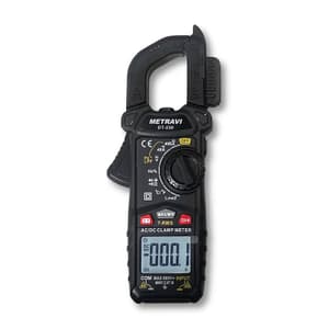 Metravi 3999 Counts Digital TRMS AC/DC Clamp Meter With Non Contact Voltage Detector, DT-230