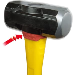 Stanley 2721 Gms FatMax Vibration Damping Long Handle Sledge Hammer, FMHT1-56010