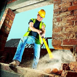 Stanley 2721 Gms FatMax Vibration Damping Long Handle Sledge Hammer, FMHT1-56010
