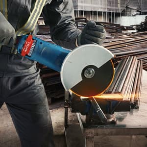 Bosch 230mm / 9 inch 2400W Professional Heavy Duty Large Angle Grinder (Cyclon Tech), GWS 24-230 JZ