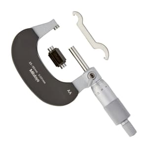 Mitutoyo 25  - 50 mm Outside Micrometer with Rachet Stop, 102-312