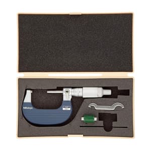 Mitutoyo 1 - 2 inch Outside Micrometer with Rachet Thimble, 102-718