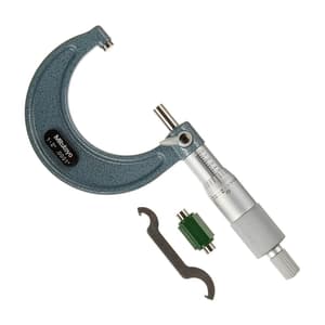 Mitutoyo 1 - 2 inch Outside Micrometer with Rachet Stop, 103-132