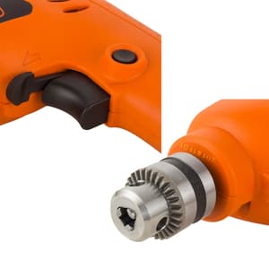 Black+Decker 400W 6.5mm Variable Speed Reversible Rotary Drill, BD65RD-IN