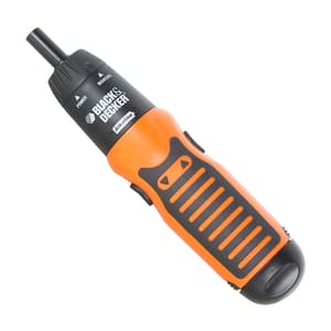 Black+Decker 6V Battery Powered Screwdriver With on Board LED Light & (Pack of 14 Pcs) Bits Included, A7073-IN
