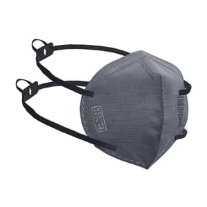 Black+Decker ISI Marked Grey Disposable Safety Face Mask With Head Band (Pack Of 50 Pcs), BXFM1012IN-G