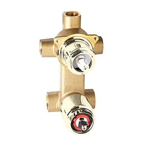 Kohler Aqua Turbo 360 High Flow Manual Valve In French Gold Finish, K-99924IN-AF
