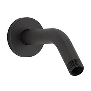 Kohler Statement Wall Mount Showerhead Arm In Matte Black Finish, K-26318IN-BL
