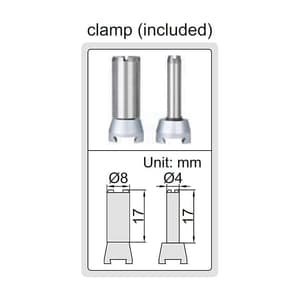 Insize 0.8 mm Long Stylus Dial Test Indicator, 2383-08A