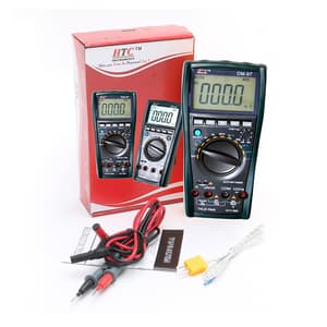 HTC 3-3/4 Digit / 3999 Count True RMS Digital Multimeter With Backlight & Auto Power Off, DM-97