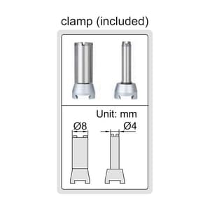 Insize 0.8 mm Tilted Face Type Dial Test Indicator, 2399-08