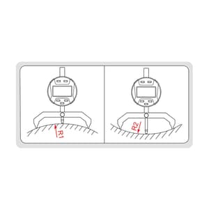 Insize 5-910 mm Digital Radius Gauge, 2511