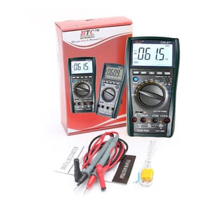 HTC 3-6/7 Digit / 5999 Count True RMS Digital Multimeter With Backlight & VSD, DM-87