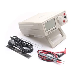 HTC 4-1/2 Digit / 19999 Count True RMS Bench Type Digital Multimeter With Backlight, DM-8045R
