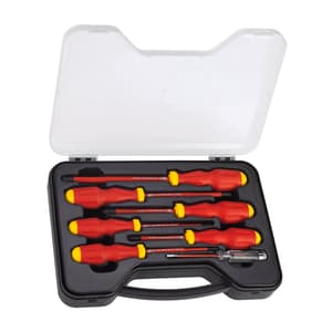 Stanley 6 Pcs VDE Screwdriver Set With Bonus Tester, 65-980