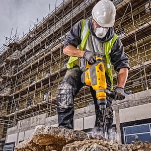 Dewalt 54V Li-ion Brushless 48mm SDS - Max Combination Hammer (Cordless), DCH733N