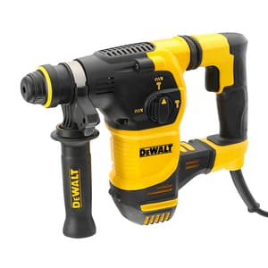Dewalt 950W 30mm SDS-Plus 3-Mode Combi Hammer with Active Vibration Control-Perform & Protect Shield, D25333K-QS