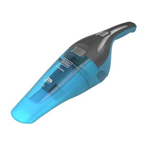 Black+Decker 7.2 V, 10.8W Lithium-Ion Wet & Dry Cordless Dustbuster Handheld Vacuum Cleaner (Blue), WDC215WA