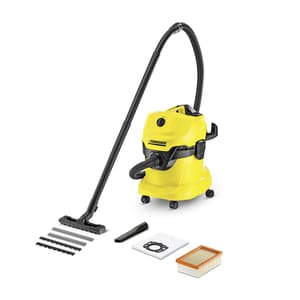 Karcher 20 Litre / 1000W WD4 Wet & Dry Multi-Purpose Vacuum Cleaner, 1.348-110.0