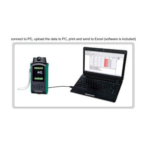 Insize -10°C ~ 45°C Portable Leeb Hardness Tester with wired Probe, HDT-CB320