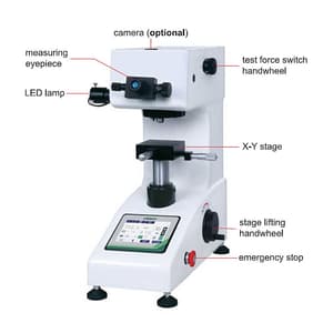 Insize 5 - 3000 HV Digital Micro-vickers Hardness Tester (Basic Type), HDT-MVE1300