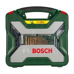 Bosch 103 Pcs Titanium Drill and Screwdriver Set, 2 607 019 331