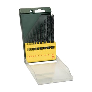 Bosch 10 Pcs HSS-R Metal Drill Bit Sets, 2 607 019 442