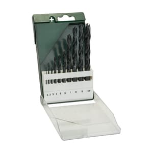 Bosch 10 Pcs HSS-R Metal Drill Bit Set, 2 609 255 030
