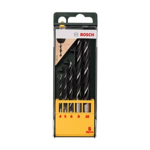 Bosch 5 Pcs Wood Drill Bit Set, 2 607 019 440