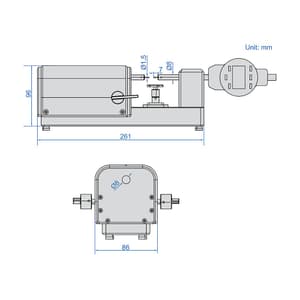 Insize 2N Horizontal Measuring Bench, 6849-60