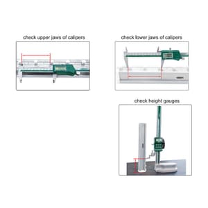Insize 0 - 1000 mm Caliper/Height Gauge Checker, 6884-1000A
