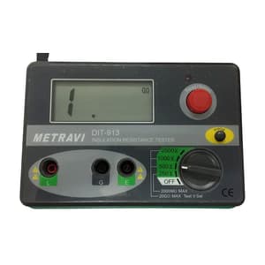 Metravi 250V - 2500V Digital Insulation Tester, DIT-913