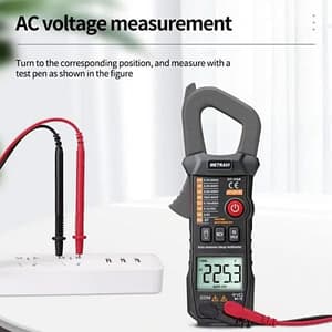 Metravi 3-5/6 Digit / 600A Digital TRMS AC/DC Clamp Meter, DT-115A