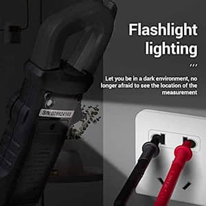 Metravi 3-5/6 Digit / 600A Digital TRMS AC/DC Clamp Meter, DT-115A