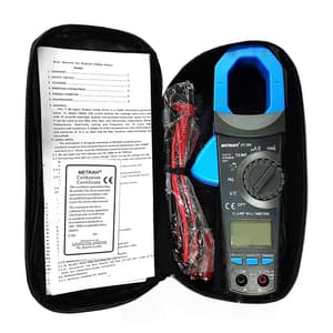 Metravi 3-4/5 Digit / 1000A Digital TRMS AC/DC Clamp Meter, DT-369