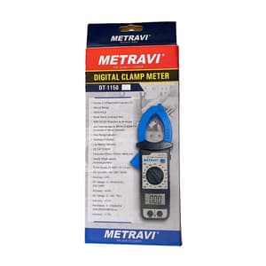 Metravi 3-1/2 Digit / 2000 Counts Digital AC Clamp Meter, DT-1150