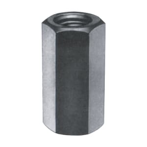 Apex M12 Dia. Steel Coupling Nut (Pack of 10 Pcs), 922-2