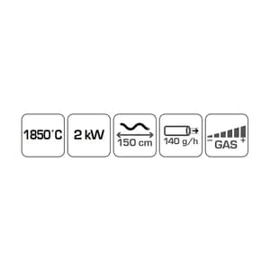 Hogert 1850° C / 2 kW Gas Soldering Kits, HT2C511