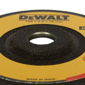 Dewalt 100 x 4 x 16 mm DC Metal Cutting Grinding Wheel, DT34404
