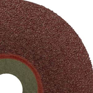 Dewalt 180 mm / 80 Grit Aluminium Oxide Fiber Sanding Disc (Pack of 10 Pcs), D5-IN