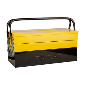 Stanley 18 Inch 5 Tray Double Handle Cantilever Tools Box, 1-94-738