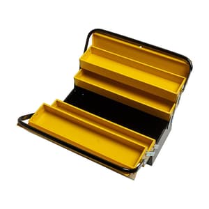 Stanley 18 Inch 5 Tray Double Handle Cantilever Tools Box, 1-94-738