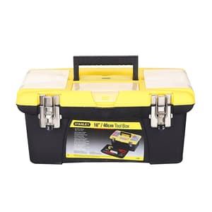 Stanley 16 Inch Heavy Duty Plastic Jumbo Tool Box, 1-92-905