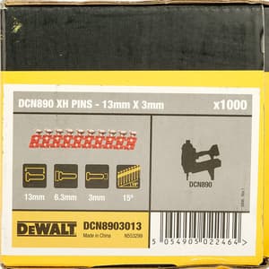 Dewalt 3.0 x 13 mm Extra Hard Collated Concrete & Steel (Pack of 1005 Pcs), DCN8903013
