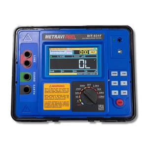 Metravi 15kV / 0.005M - 30T Ohms High Voltage Digital Insulation Tester, PRO DIT-931F